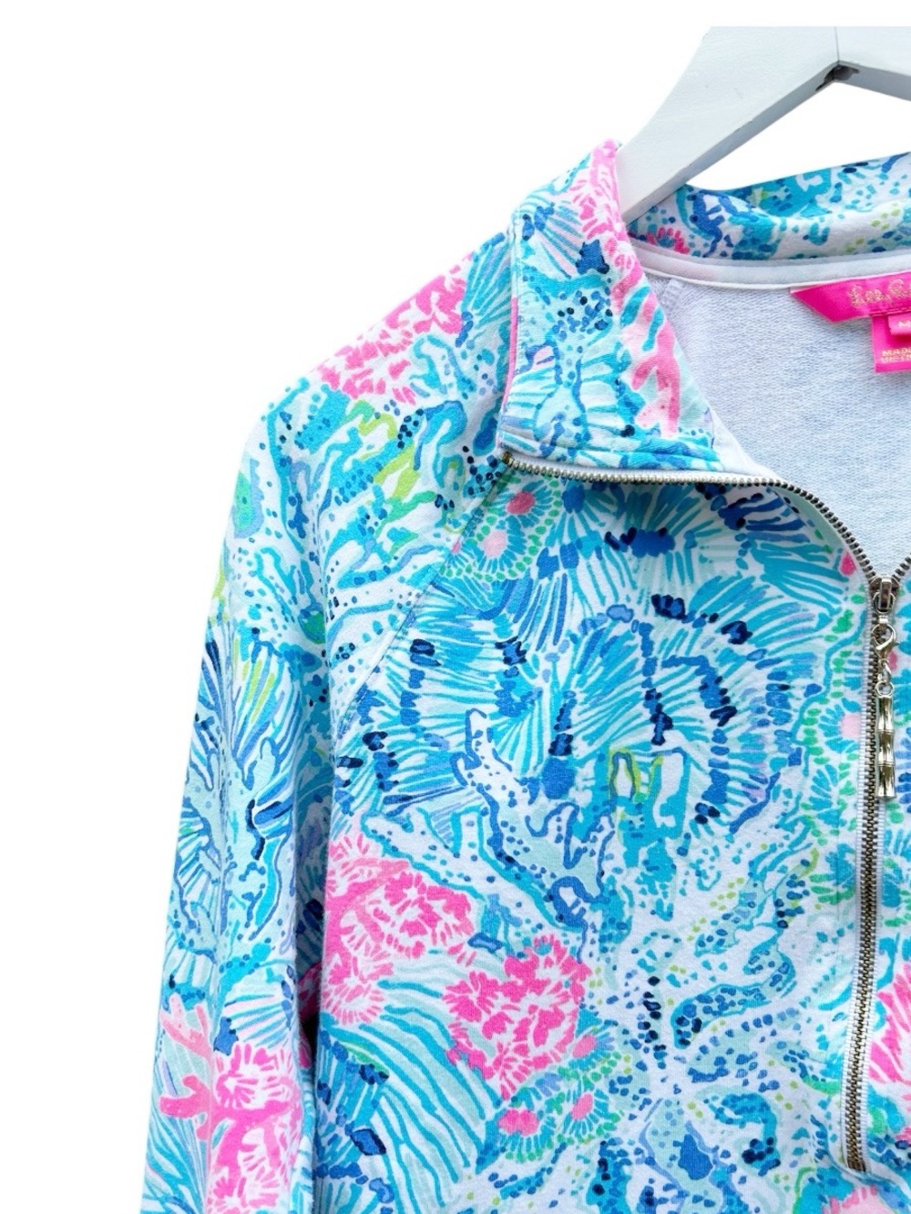 lilly Pulitzer UPF 50 skipper popover sink or swim - Picture 5 of 10